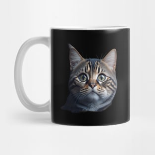 Grey Tabby Cat Mug